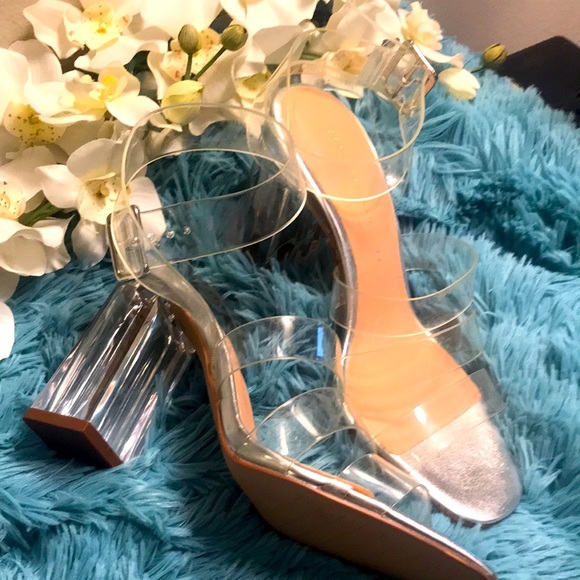 Zara Shoes - Zara Trafaluc Lucite Sandals